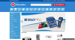 Desktop Screenshot of mezzalira.com.br