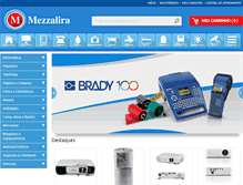 Tablet Screenshot of mezzalira.com.br